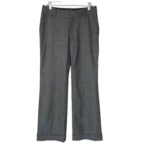 Banana Republic Womens Jackson Fit Pants Wool Gray Size 8